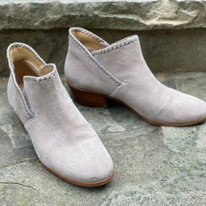 Jack Rogers Suede Ankle Boots size 8.5